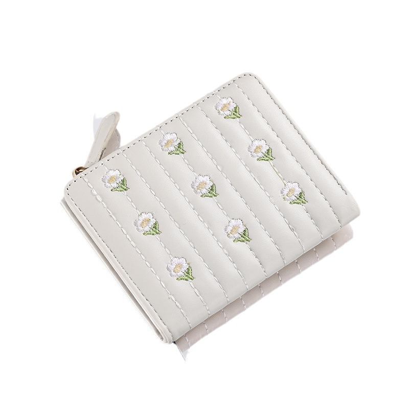 The ins wallet is a cute, fresh, mini, and exquisite one-piece card case with a zipper and multiple slots Item Picture