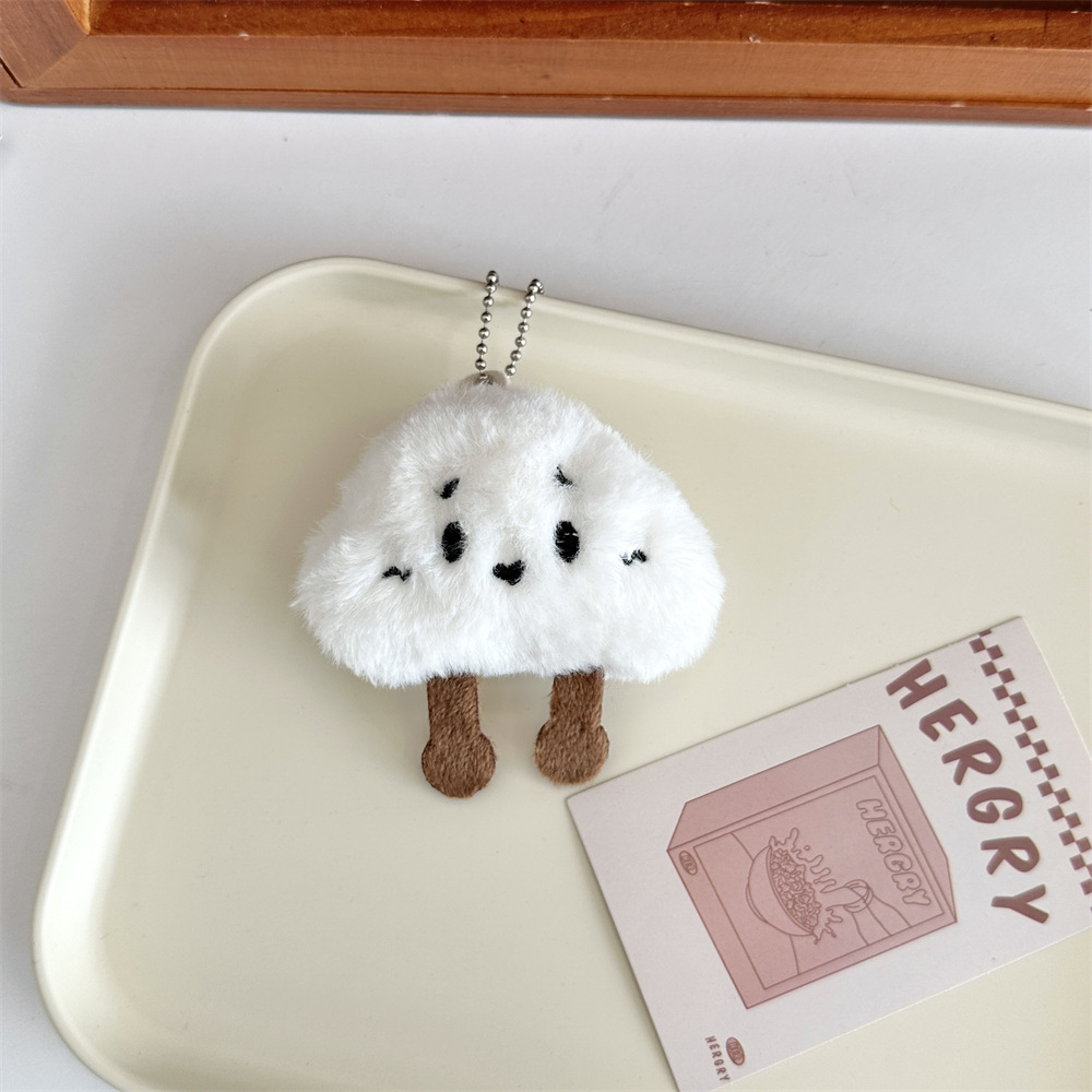 L52271 Cute Cloud plush Pendant, ins bag accessory, doll keychain, schoolbag, canvas bag pendant Item Picture