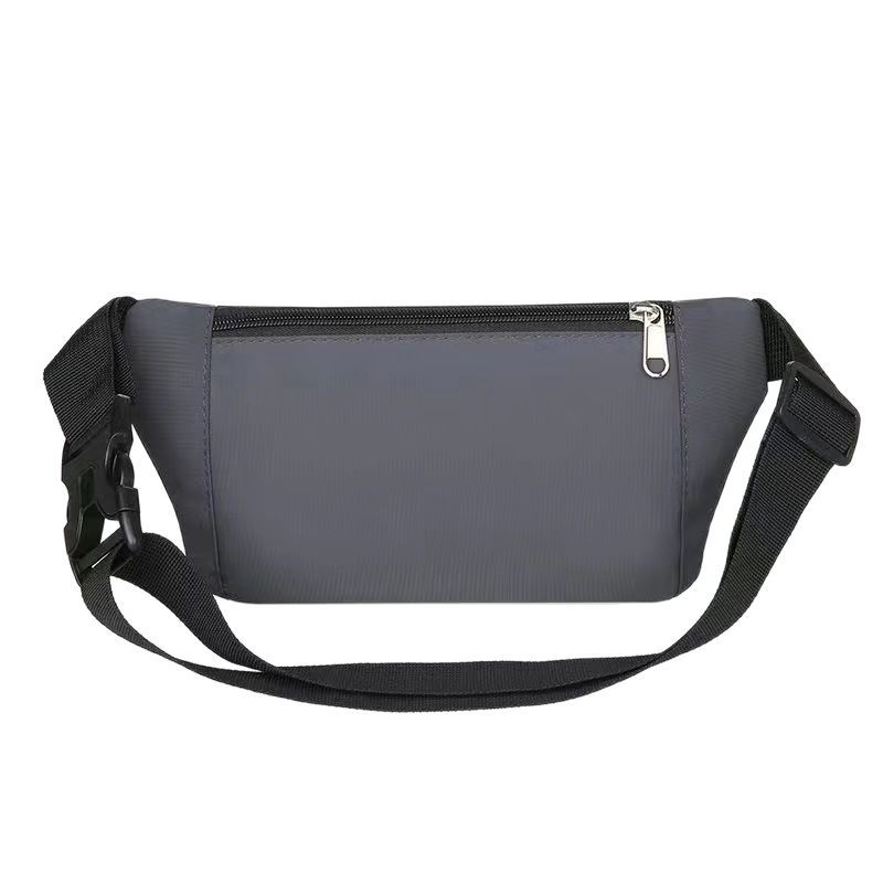 New men's mobile phone bag, fashionable casual travel crossbody bag, multi-functional chest bag, outdoor sports ultra-light waist bag, trendy Item Picture