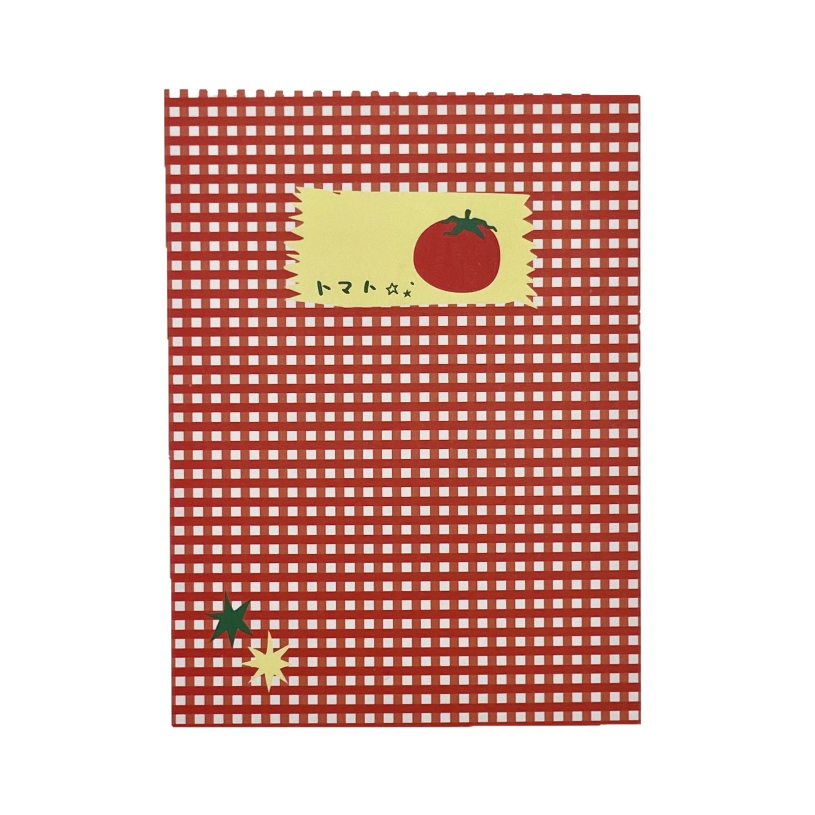 The same style of handcrafted notebook as Xiaohongshu, cute tomato, high appearance level notebook, schedule book, blank page diary note book Item Picture