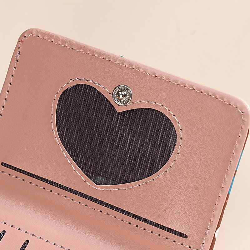 New three-fold card case for anti-demagnetization driver's license and bank card protection is in stock and can be printed with patterns Application Scenario