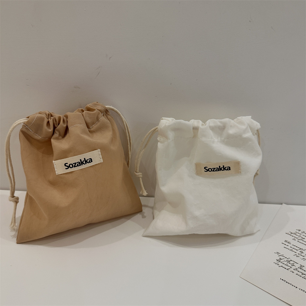3856 Oxford Drawstring Bag, small item storage bag, cloth bag, student sundries portable toiletry and makeup bag Specification drawing