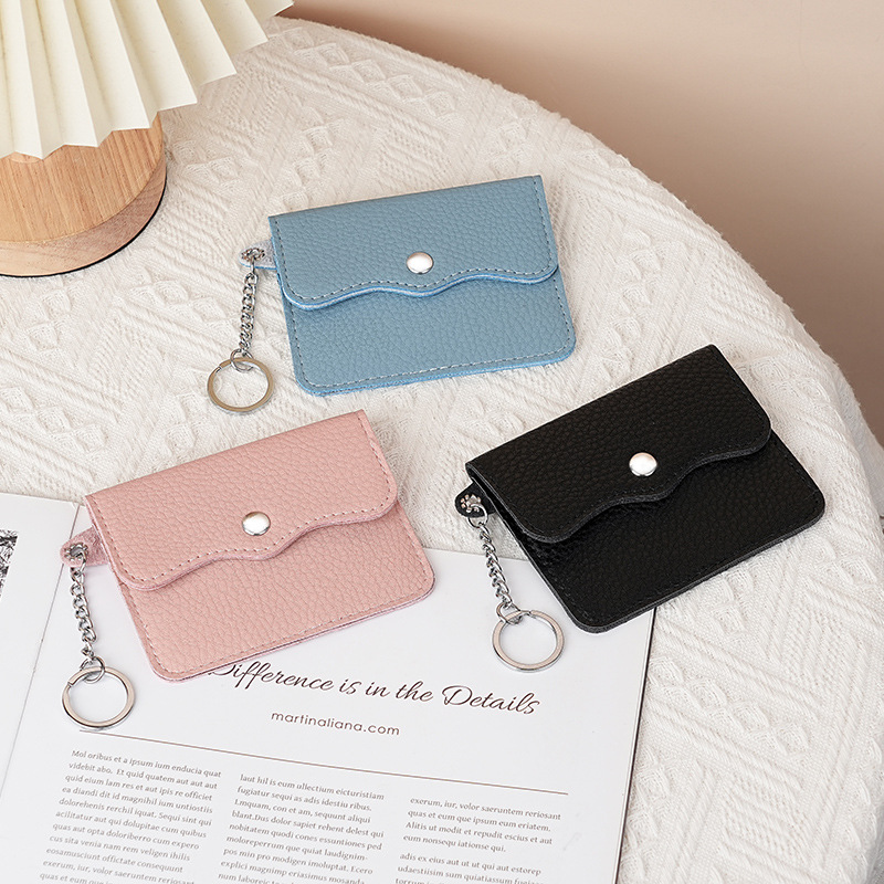 New cross-border source fashion genuine pickup truck bag, key bag, ID card bag, pu style coin purse, card case, bus card case full figure