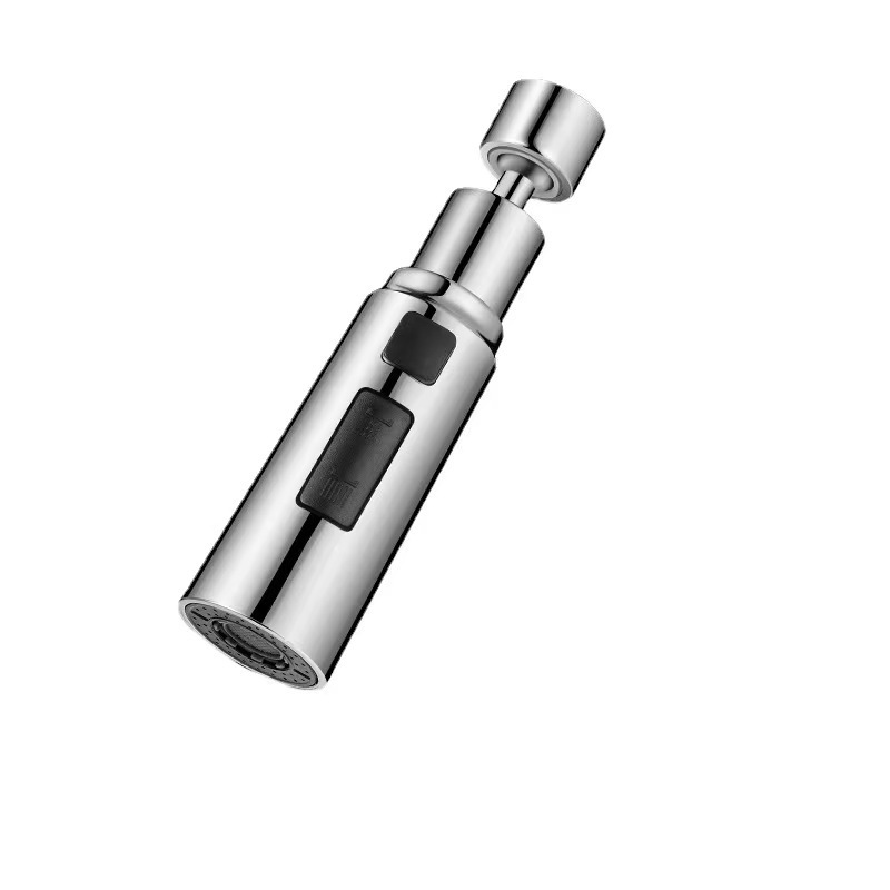 Faucet extender, kitchen pressure-increasing splash-proof double knife, extended splash-proof head, universal rotary pressure-increasing bubbler Item Picture