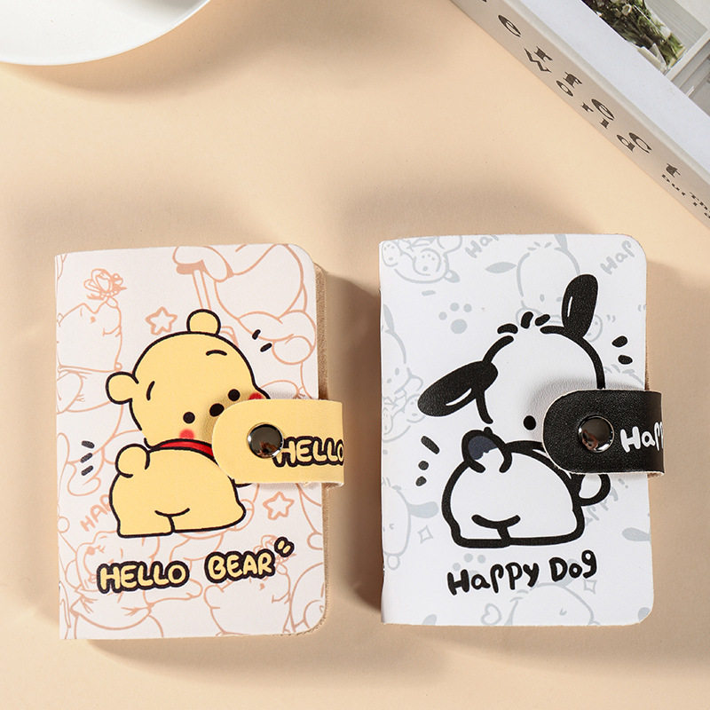 Large-capacity Pacha Dog mini cute multi-slot all-in-one bag for ID card, driver's license, card holder and women's business card holder details Picture