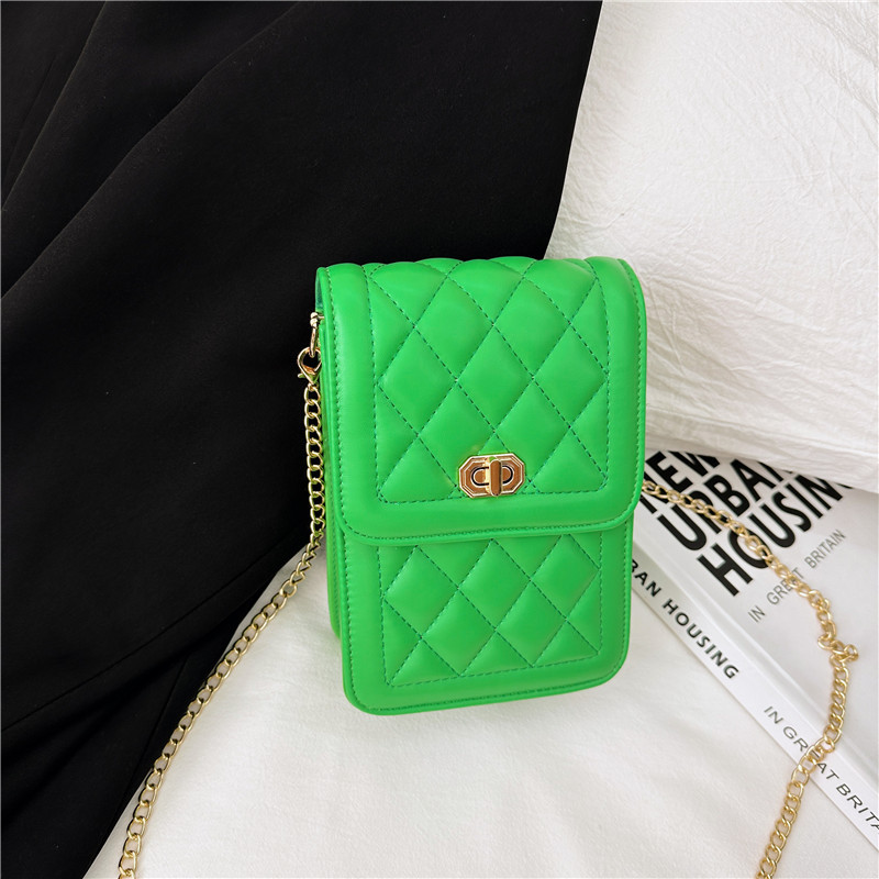 2025 New cross-border foreign trade crossbody bag, women's small bag, women's mobile phone bag, small square bag, pu women's bag details Picture