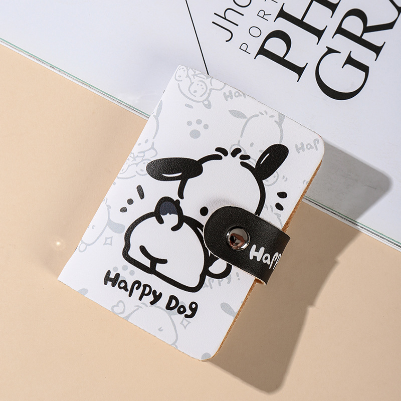 Large-capacity Pacha Dog mini cute multi-slot all-in-one bag for ID card, driver's license, card holder and women's business card holder Application Scenario