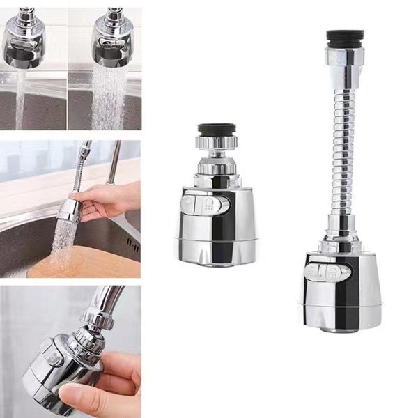 Universal faucet extender, showerhead pressure-increasing filter, filter lengthening foaming device, anti-splash water-saving extender full figure