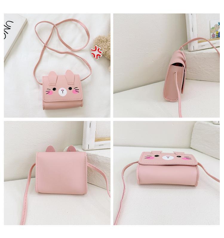 2024 New cute cartoon mini children's crossbody coin purse for kindergartens, Korean version of Korean girls' single-shoulder girls' bag undefined