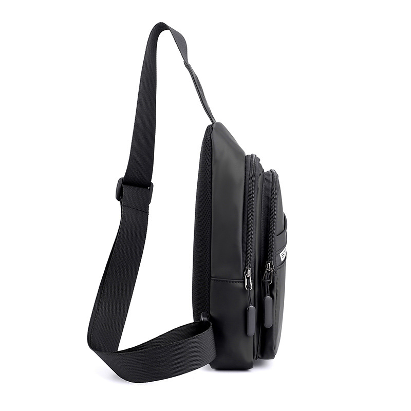 New fashionable men's chest bags, outdoor casual crossbody bags, trendy small bags, travel single-shoulder bags, cross-border exclusive supply from the manufacturer Item Picture