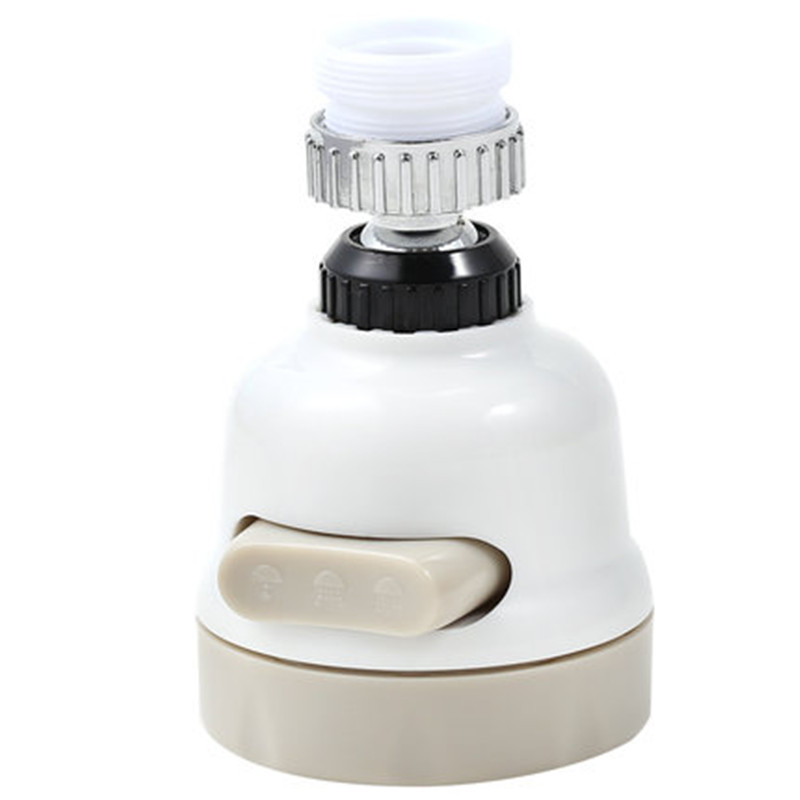The kitchen faucet connector can be used for universal shower heads, sink washbasins, splash-proof heads, universal extenders and pressure-increasing gadgets details Picture