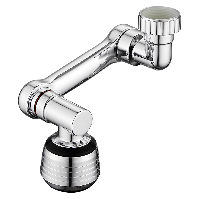 Universal faucet, rotatable water outlet, extended water nozzle, bubble maker, multi-purpose joint, splash-proof faucet, mechanical arm Item Picture