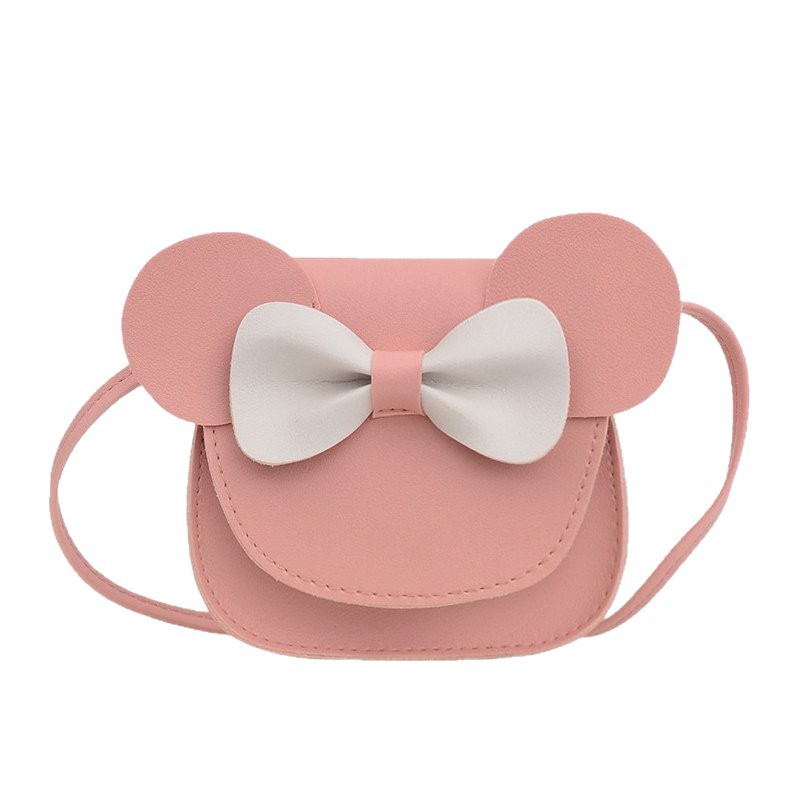 New children's bags: Trendy baby coin purse, cute bag, bow single-shoulder bag, children's small bag, cute single-shoulder bag Item Picture