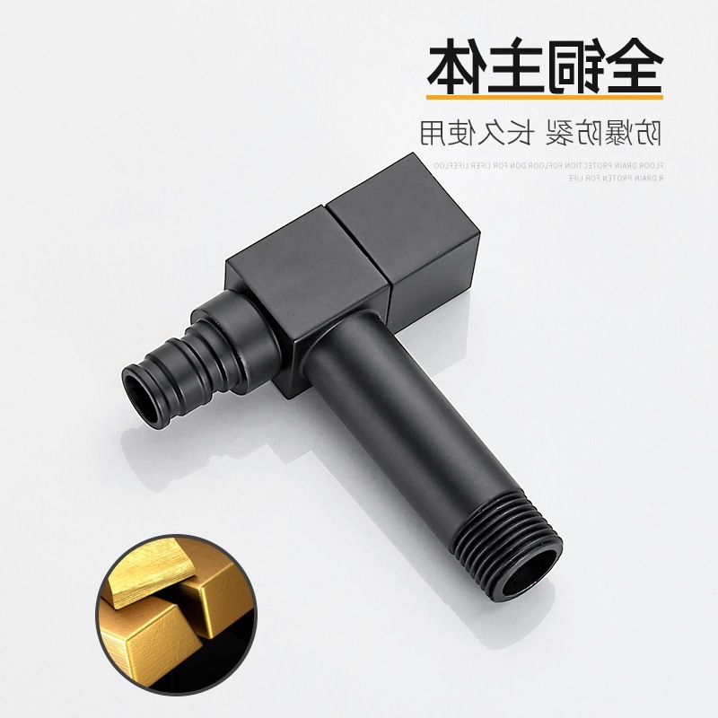 European and American all-copper black washing machine faucet, single-cooling 4-minute quick-boiling faucet, extended and thickened antique faucet Application Scenario