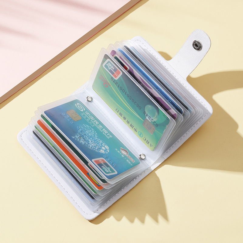 AILUN's fresh and cute cartoon embossed rabbit 20 card case with anti-demagnetization buckle details Picture