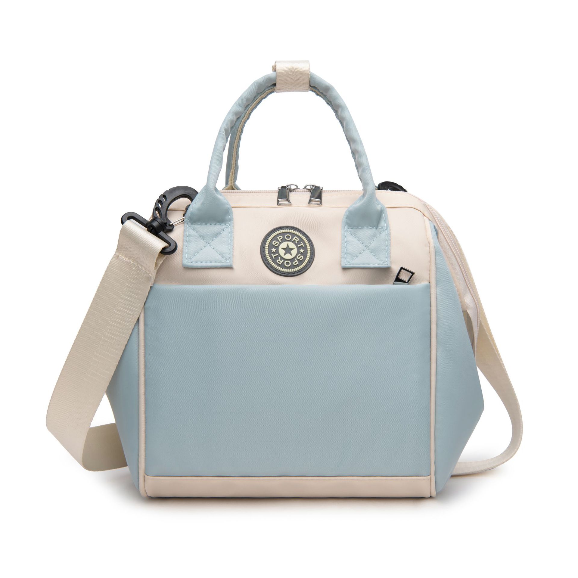 New multi-functional fashionable mommy bag, small crossbody shoulder bag for moms going out, baby stroller storage bag Item Picture