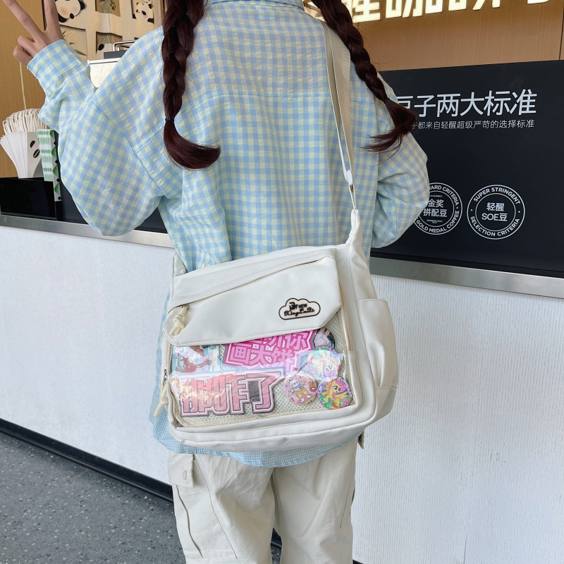Japanese-style pain bag, children's chest bag, 2025 new 2D millet bag, trendy, fashionable and sweet crossbody single-shoulder bag Application Scenario