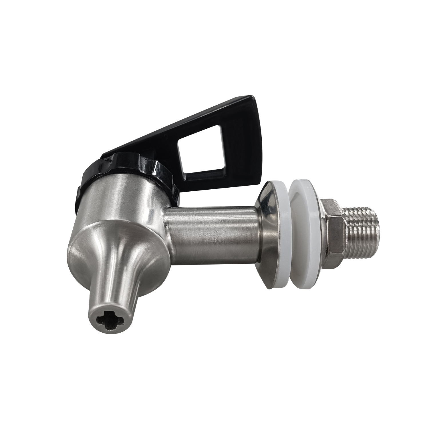 Coffee valve 304 stainless steel juice coffee machine, wine jar, wine barrel, faucet CV102M16(joint length 27MM) Application Scenario