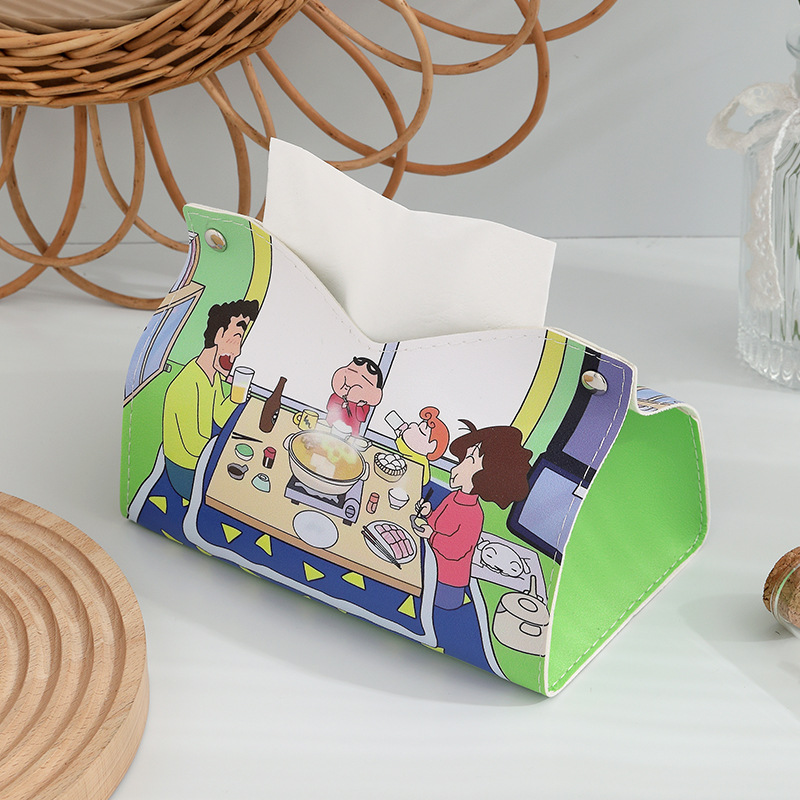 Wholesale of 2024 new Super Home Creative Tissue boxes for home living room and bedroom desktop napkin storage bags Application Scenario