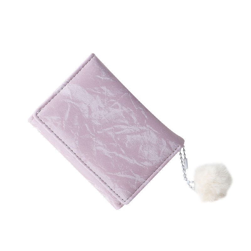 New cute female wallet, niche ins wallet, fresh student card bag, high-end wallet factory wholesale Application Scenario