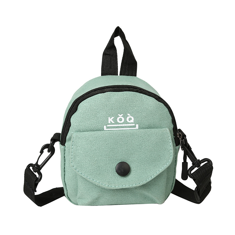 New product from the manufacturer: 2020 Spring New style Korean ins canvas women's bag, Korean style trendy and individualistic single-shoulder crossbody small square bag Item Picture