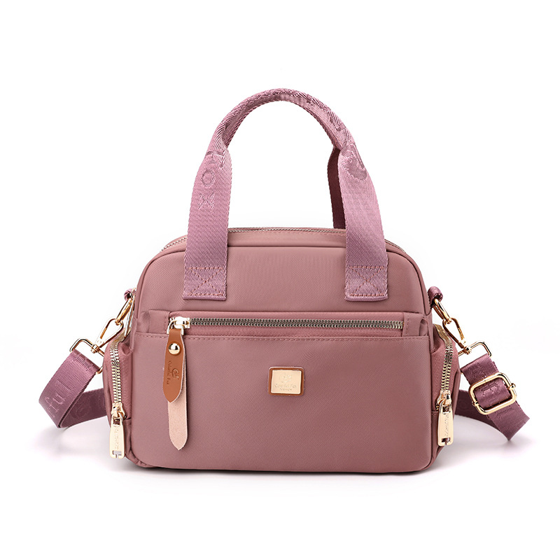 Colorful Fox's new women's multi-layered single-shoulder bag, outdoor casual and fashionable crossbody bag, commuter portable handbag Item Picture