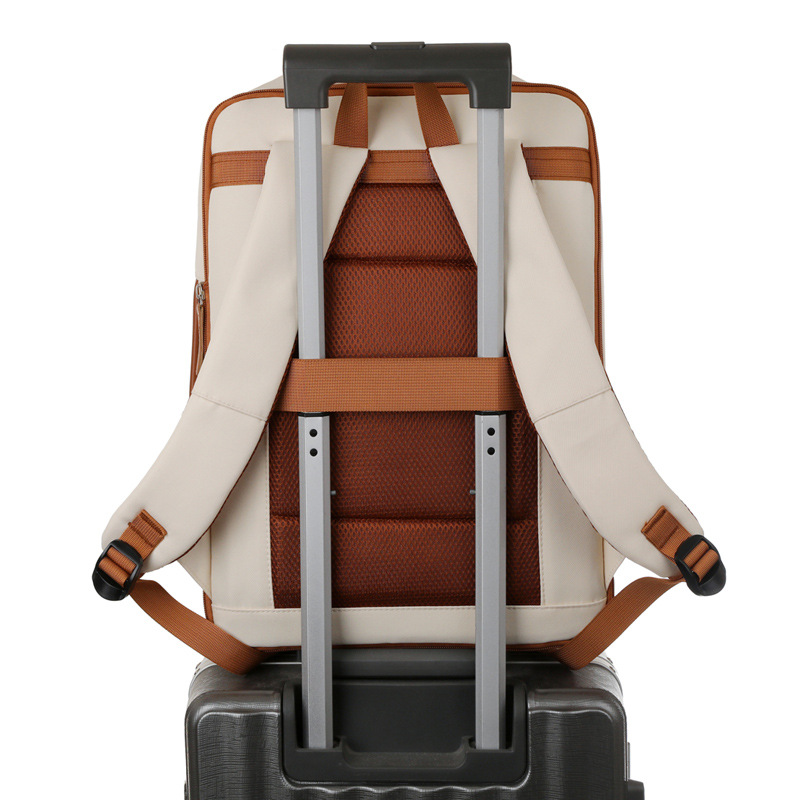 A lightweight and large-capacity men's 2024 new outdoor waterproof business computer backpack for both men and women details Picture