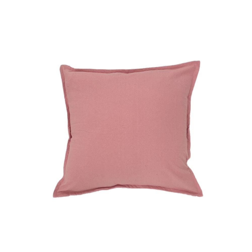 bj250228 simple and plain living room sofa pillowcase, car backrest, office pillow, solid color pillowcase Item Picture