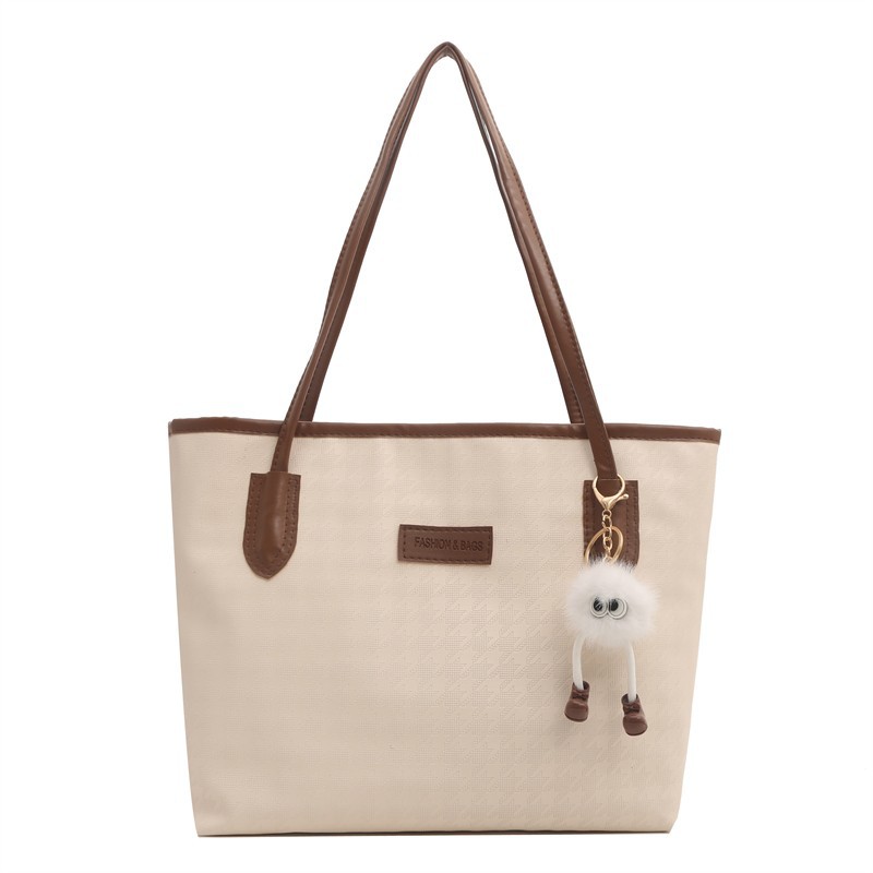 New simple and casual tote bag wholesale, cross-border shopping, commuting, armpit bag, large capacity, trendy and fashionable shoulder bag Item Picture