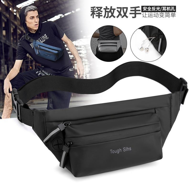 New cross-border outdoor sports waist bags for men and women, close-fitting running waist bags, fitness mobile phone bags, chest bags, cycling bags full figure