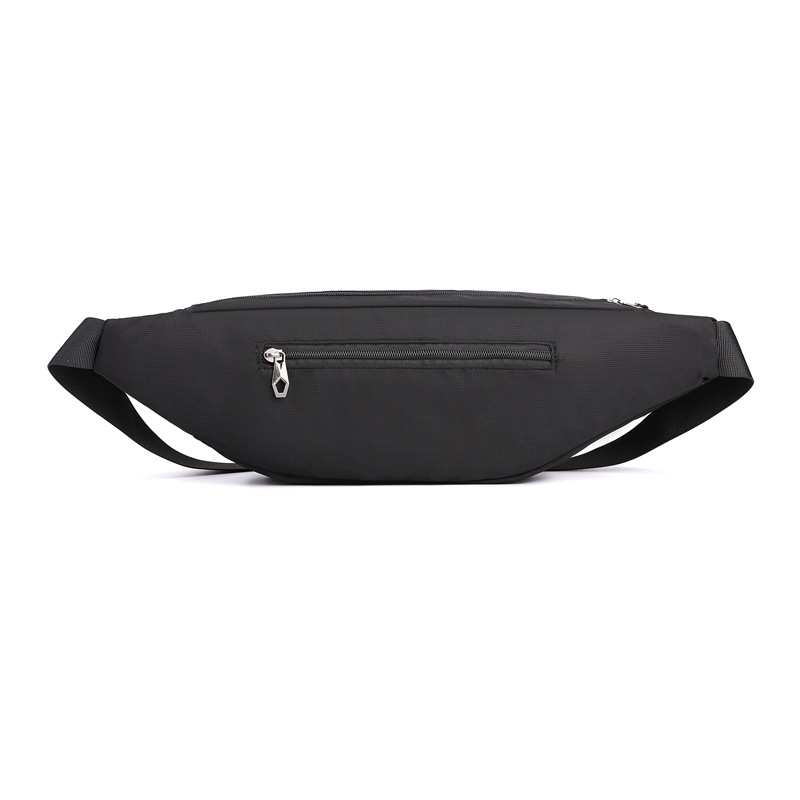 New trendy chest bag, casual single-shoulder crossbody bag, outdoor sports waist bag, men's running, lightweight storage phone chest bag Item Picture