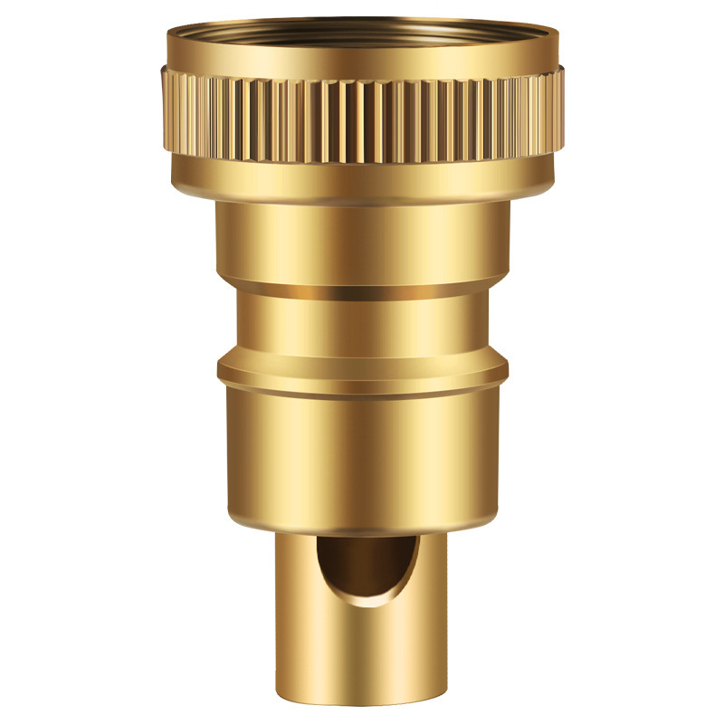 Special copper stop rod for washing machine faucet, universal anti-drop fully automatic check valve, 4-point faucet adapter Item Picture