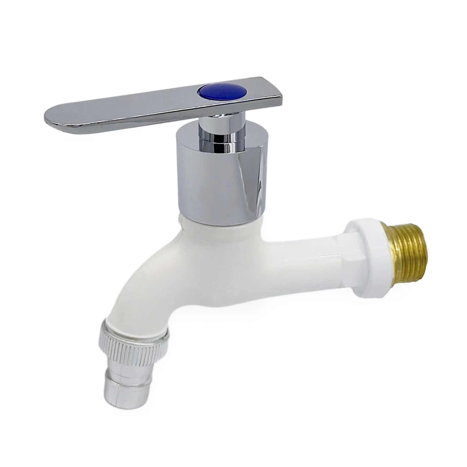 Plastic faucet, pvc faucet, 4-inch faucet, plastic faucet, PP washing machine faucet Application Scenario