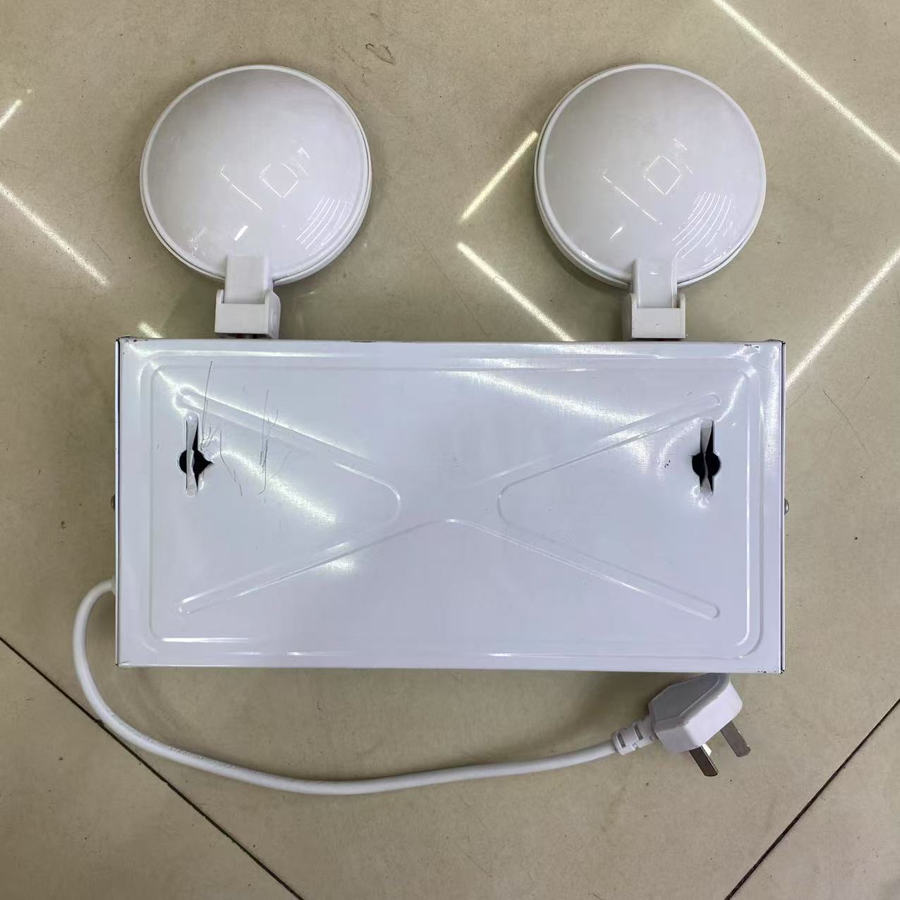 Wholesale emergency lights, fire emergency lighting fixtures, LED double-head fire lights, indicator lights, factory direct sales details Picture