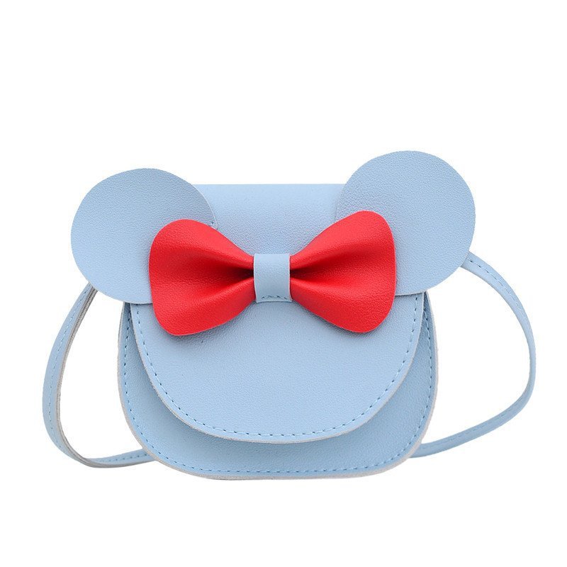 New children's bags: Trendy baby coin purse, cute bag, bow single-shoulder bag, children's small bag, cute single-shoulder bag Specification drawing