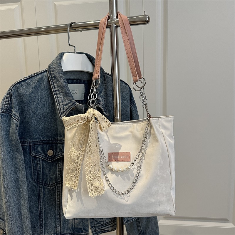 High appearance level, elegant and elegant women's bag, large capacity, sweet texture, single-shoulder bag, casual, simple and versatile commuting bag for women full figure