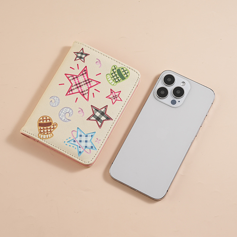 Ailun's new in-stock cross-border best-selling pu leather passport bag, multi-functional passport holder, ID card holder, passport case details Picture