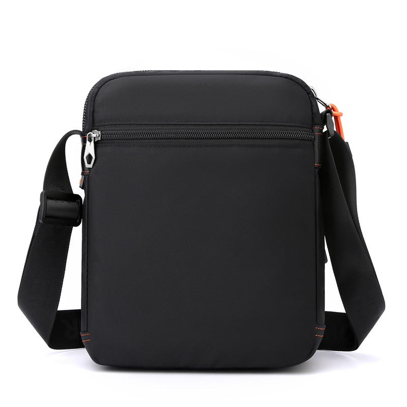 New cross-border men's crossbody bag, casual men's single-shoulder backpack, fashionable and trendy messenger bag, outdoor sports bag Specification drawing