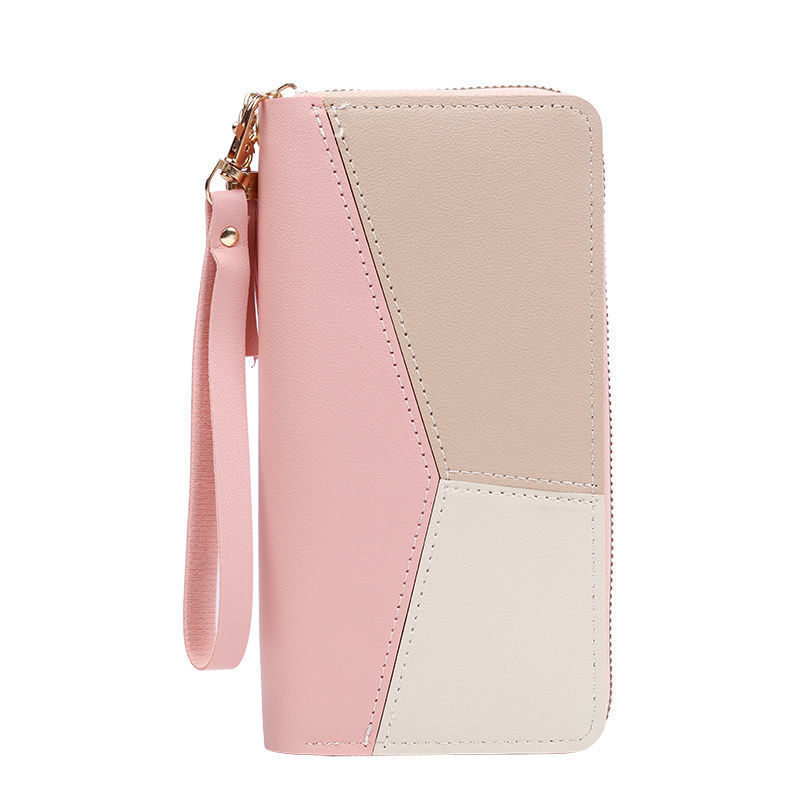 Korean version 2022 new style hand-held wallet for women, long zipper, multi-functional and versatile wallet, large capacity mobile phone wallet Item Picture