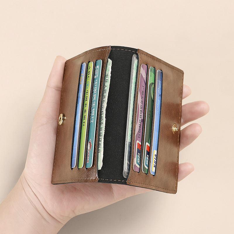 Wholesale and direct sales of European and American RFID anti-magnetic pu women's Korean-style casual wallets, wallets and card cases with logos Application Scenario