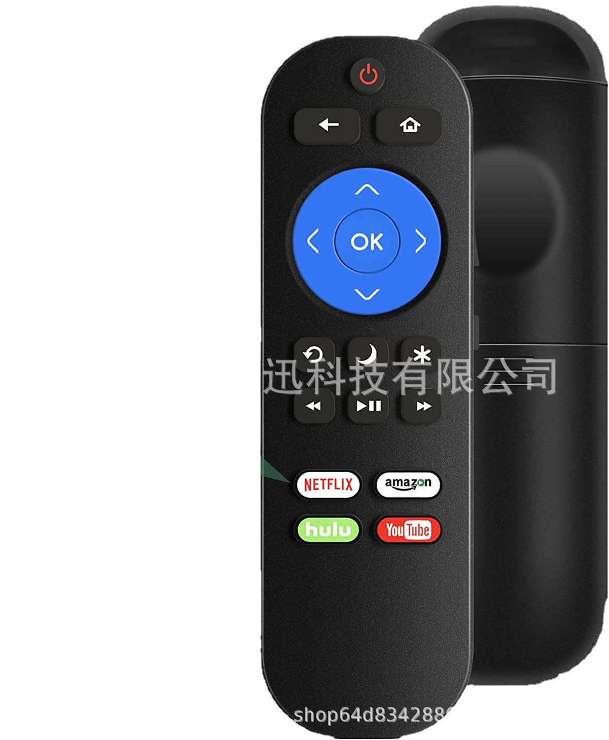 Applicable to Roku HISENSE TV remote control Roku-TV(HISENSE)Onn/TCLElement/Haier full figure