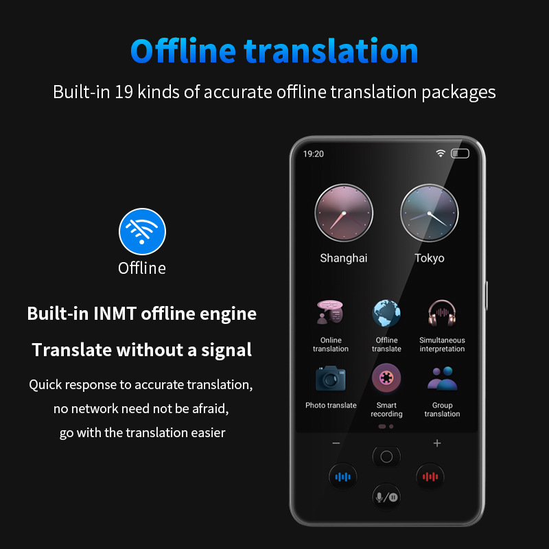 Intelligent translation machine, precise offline multilingual translation machine, overseas conference translation machine, simultaneous interpretation translator details Picture