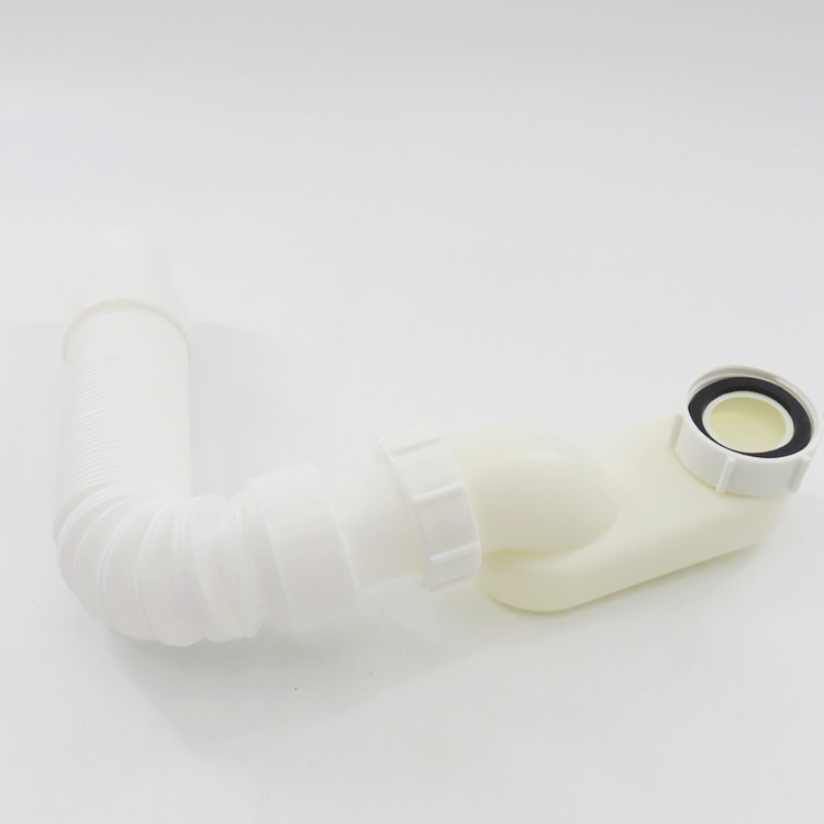 45mm bathtub drainpipe, anti-odor telescopic drainage pipe, mopping sink, wooden bucket bottom basin drainpipe, bath basin downspout Application Scenario