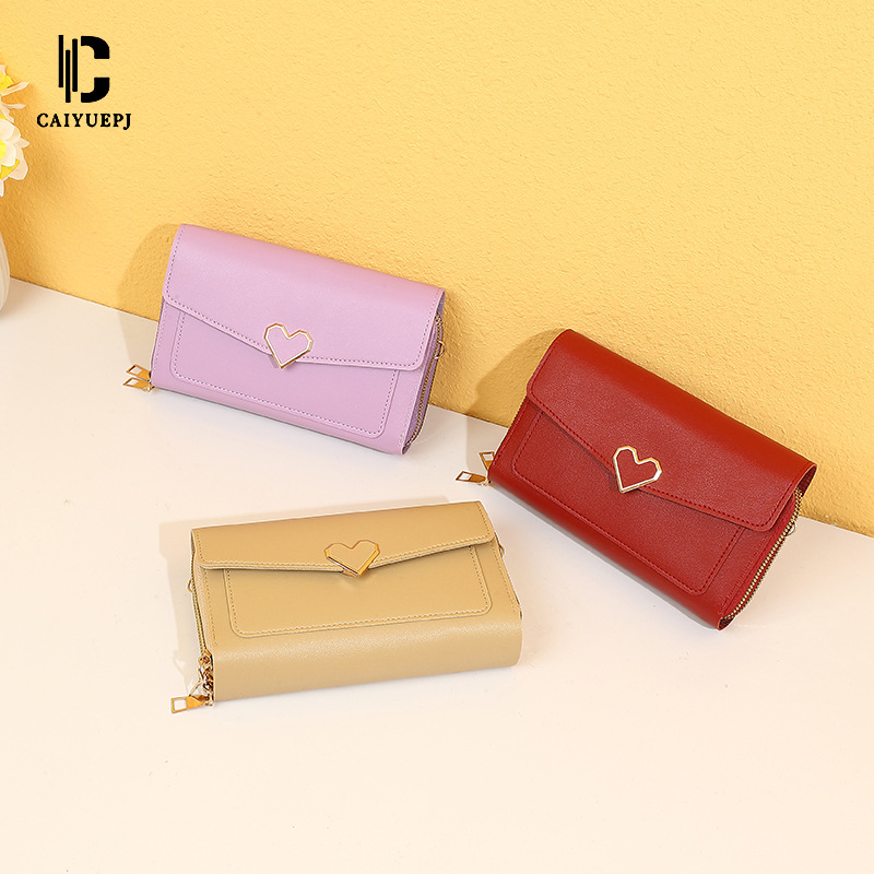 New Korean-style fashionable multi-functional crossbody small square bag, versatile retro single-shoulder bag, cross-border wallet full figure
