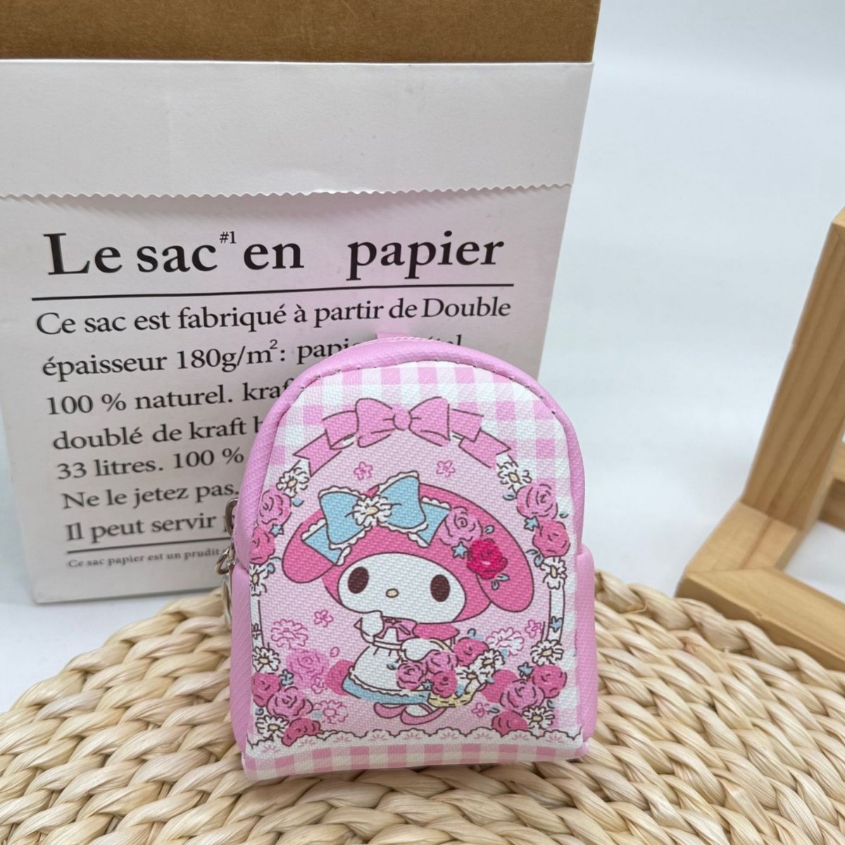Sanrio Mini Coin Purse key case details Picture