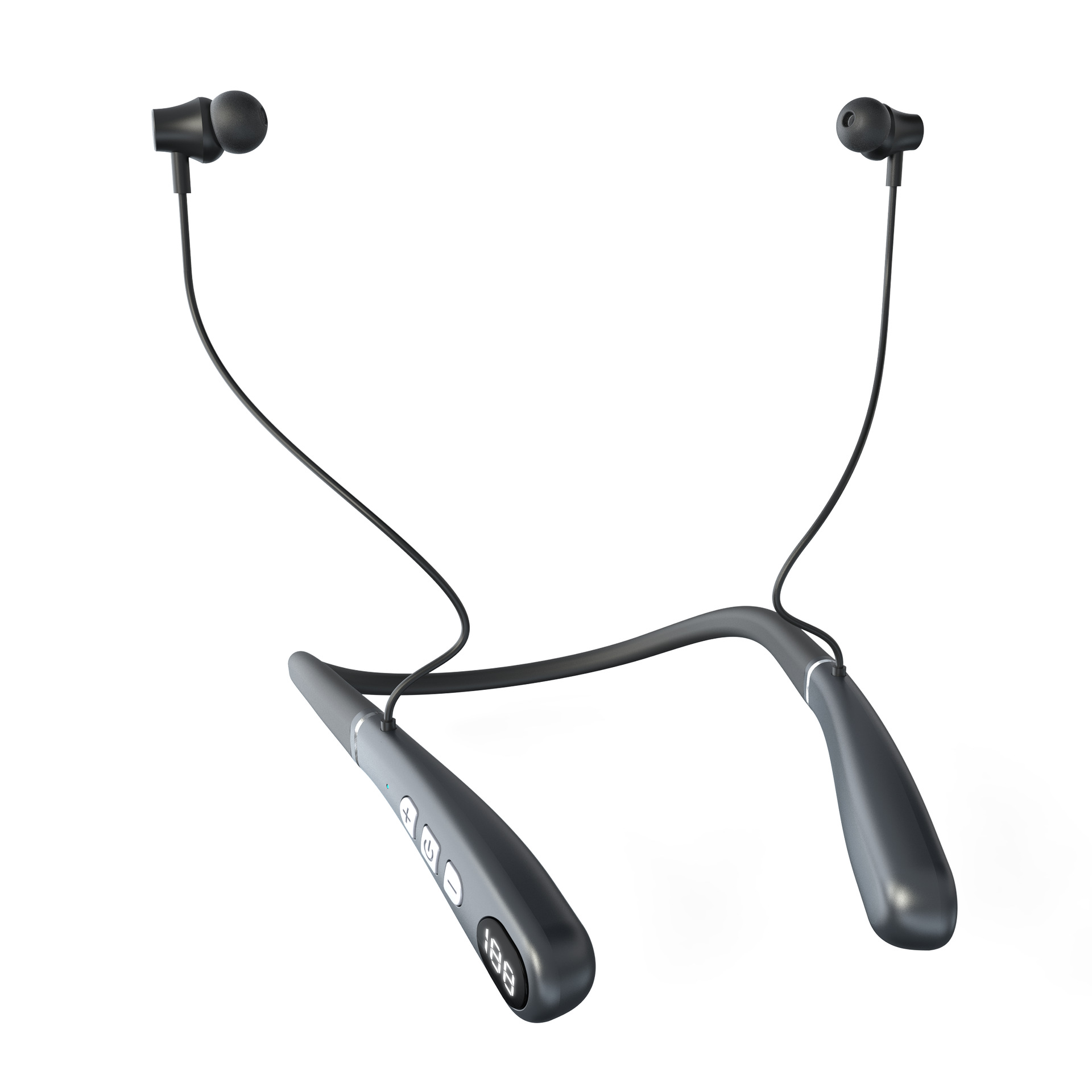 16-channel digital noise-reducing and digital display neck-hanging hearing AIDS for the elderly, in-ear type, wholesale for export Item Picture