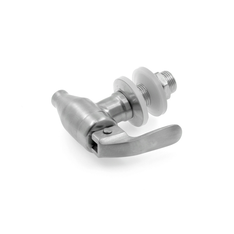 Juice faucet, 304 stainless steel wine barrel faucet, glass bottle ceramic jar faucet, press-type small faucet manufacturer details Picture