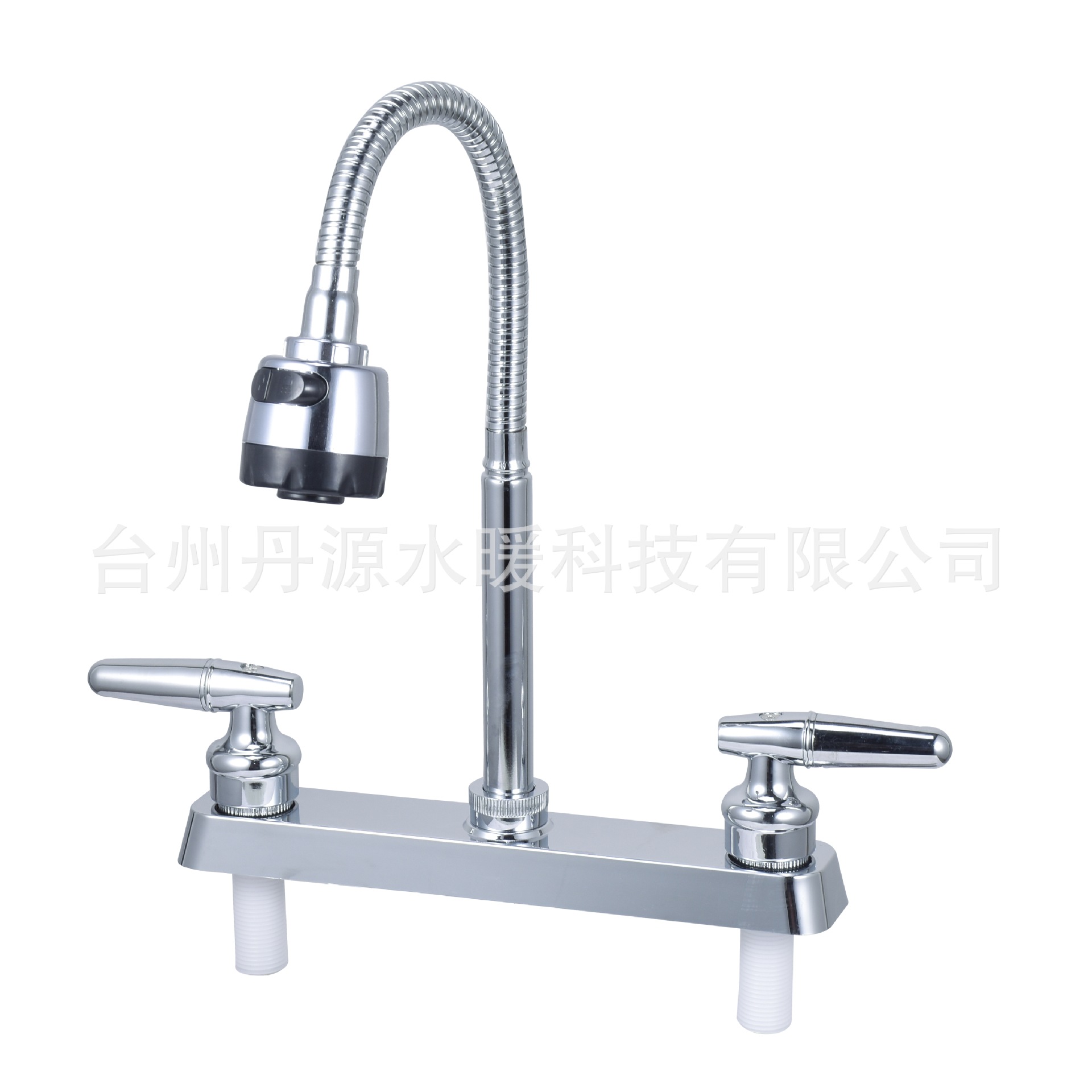 The manufacturer supplies South American style hot and cold faucets suitable for kitchen basin faucets Specification drawing