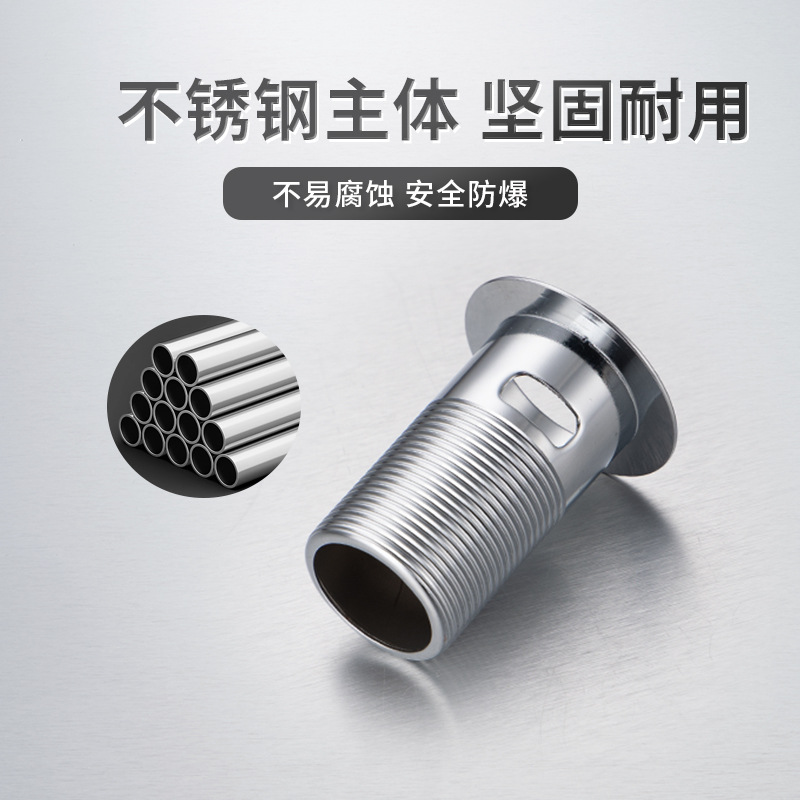 CE certified stainless steel washbasin, sink, drainer, drain, washbasin, washbasin, bathroom, bouncy drain details Picture