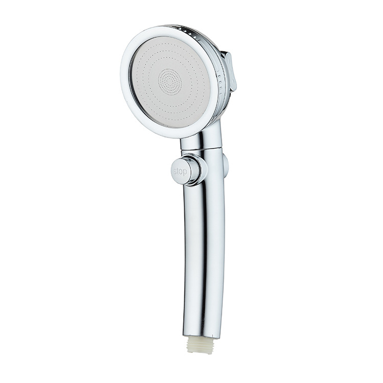 Pressurized water-stop shower head, rain shower head, household high-pressure bath head, showerhead factory direct sales Item Picture